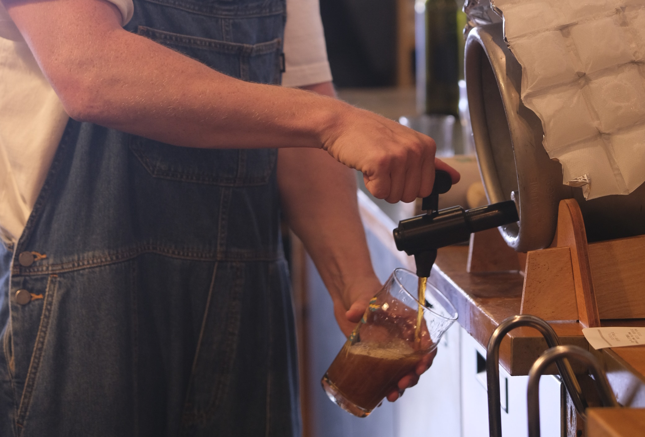 bière servie en cask