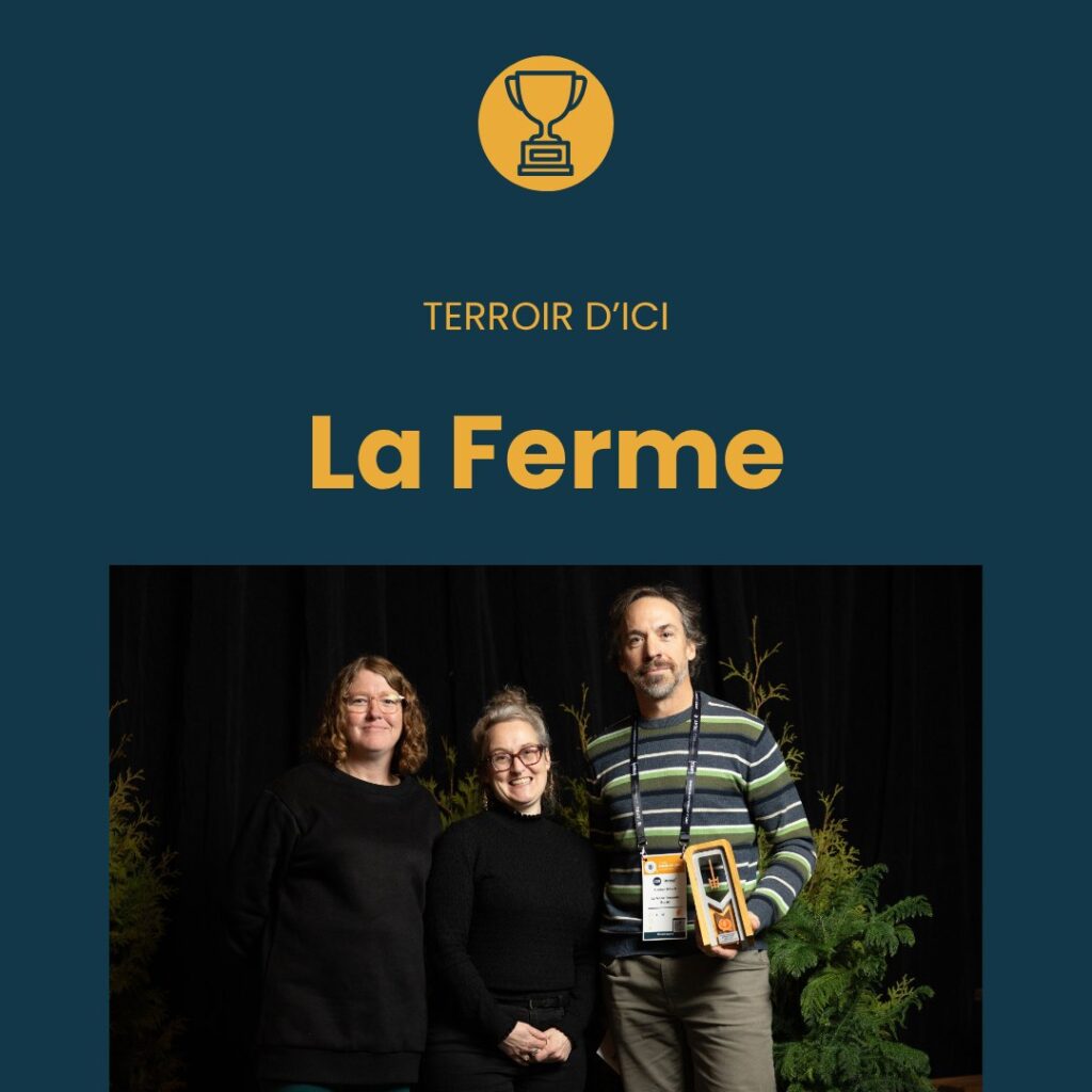 Prix Reconnaissance 2025 - La Ferme
